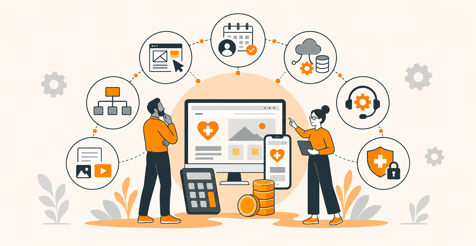 Healthcare Website Cost Drivers