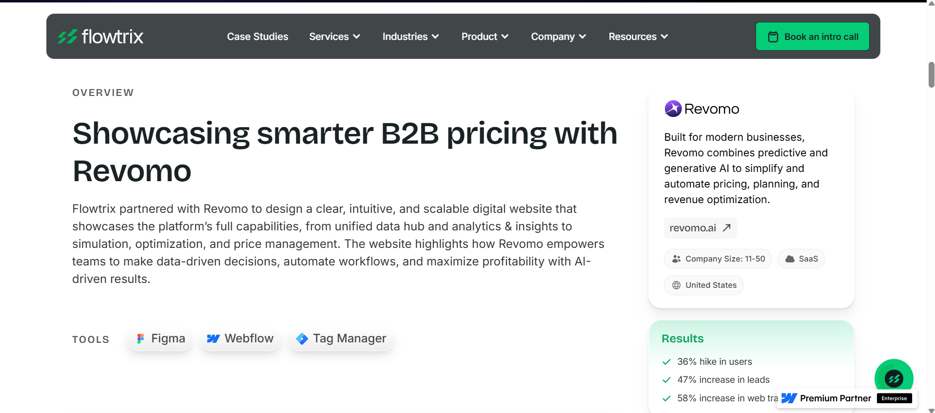 Flowtrix partners with Revomo for intuitive B2B pricing, enhancing data-driven decisions and profitability with AI insights.