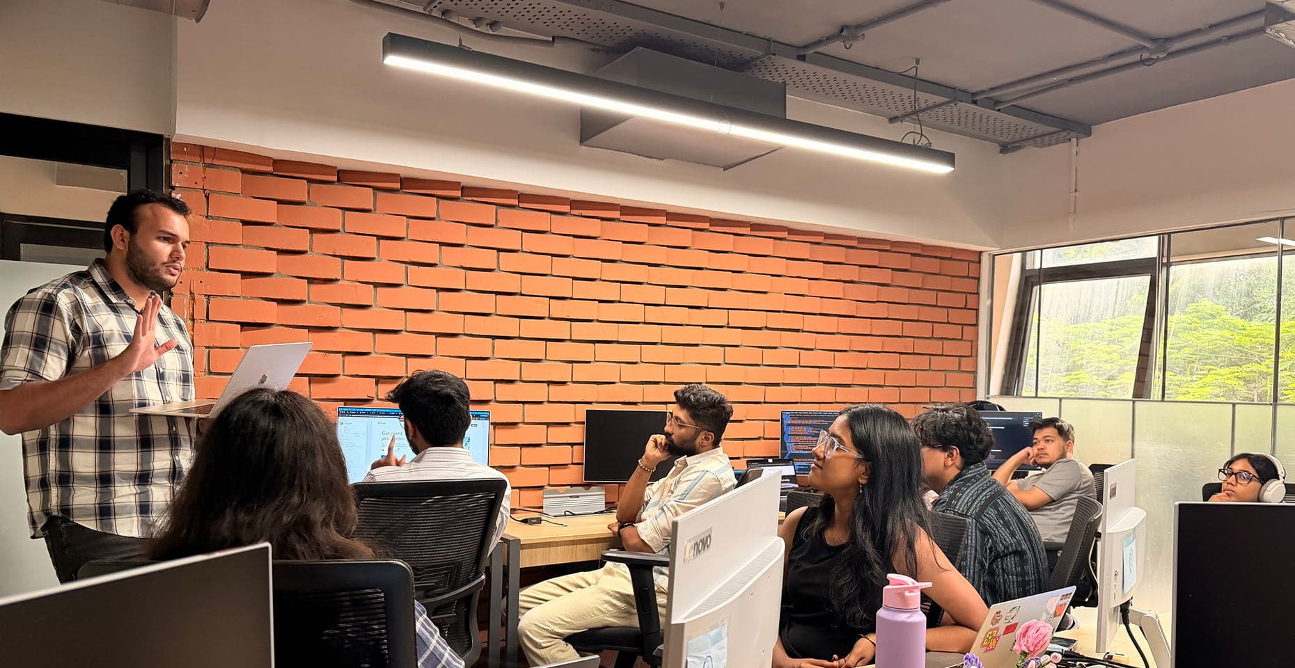 Quixta web design studio office in Bangalore, careers
